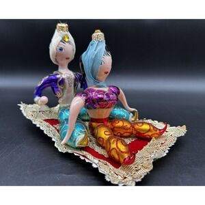 VTG Christopher Radko MAGIC CARPET RIDE 99-428-0 Italian Disney Aladdin ORNAMENT